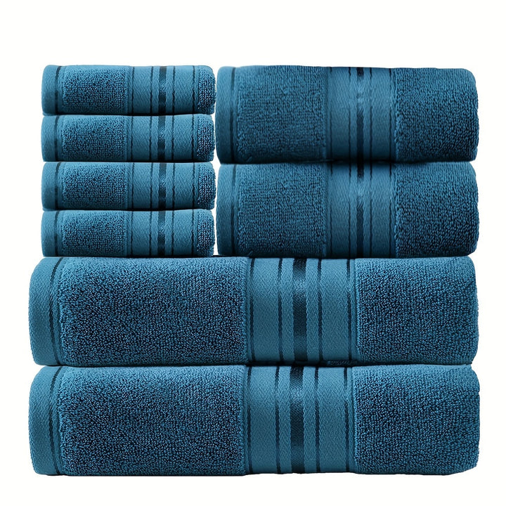 Weiche Damen Badetuch-Set 8-teilig