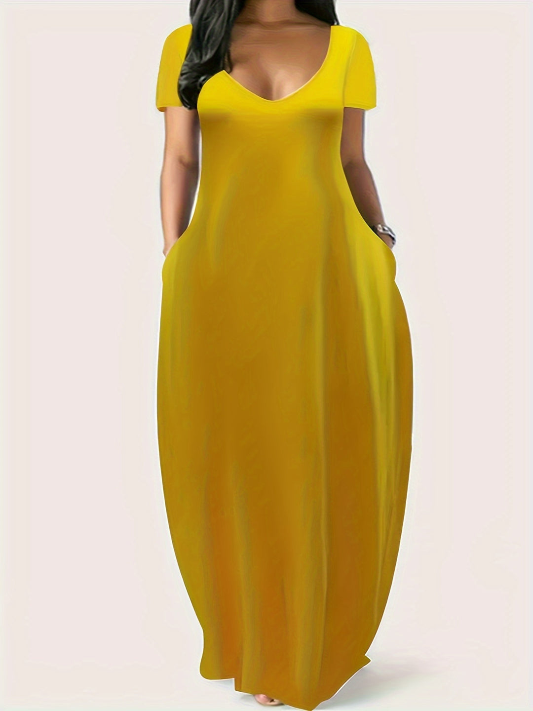 Lässiges Damen Maxikleid