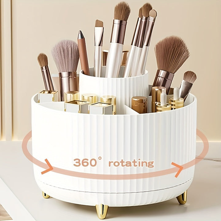 Praktischer Damen Drehbarer Make-up-Organizer mit 5 Fächern
