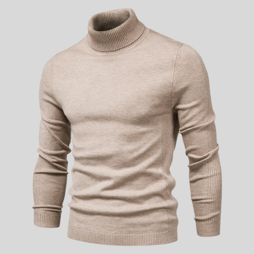 Klassischer Herren Rollkragenpullover
