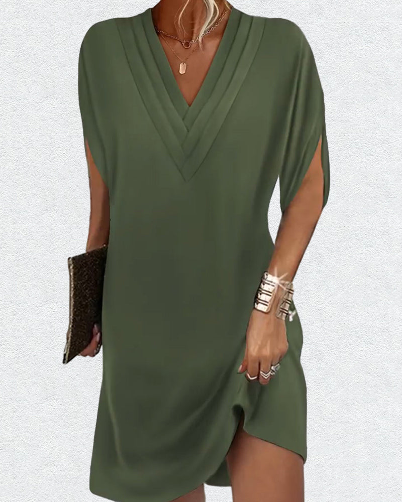 Trendiges Kurzes Damenkleid