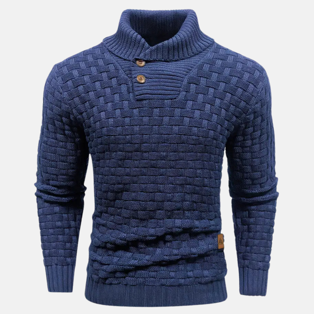 Weicher Klassischer Herren Strickpullover