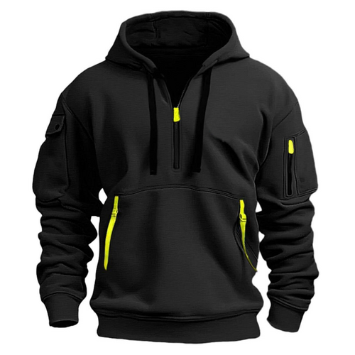 Bequemer Herren Kapuzenpullover mit Taschen