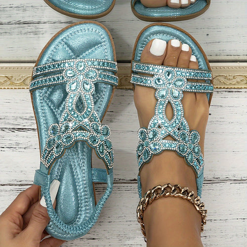 Bequeme Boho Damen Sandalen