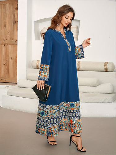 Elegantes Damen Kaftan-Kleid