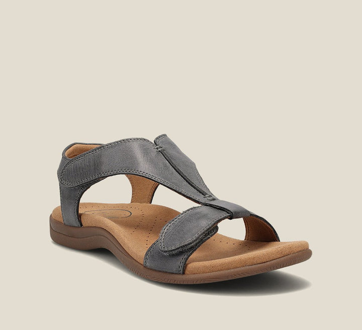 Bequeme Damen Leder-Sandalen