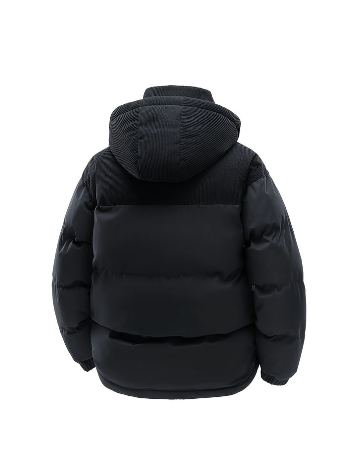 Lässige Damen Steppjacke mit Kapuze