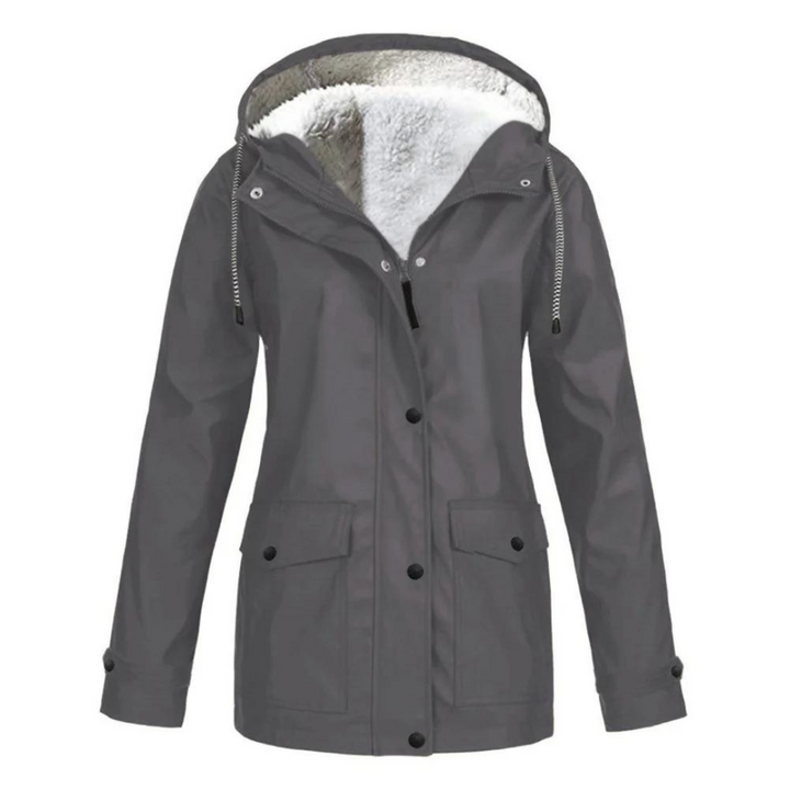 Aileen Wärmende Damen Regenjacke mit Fleece