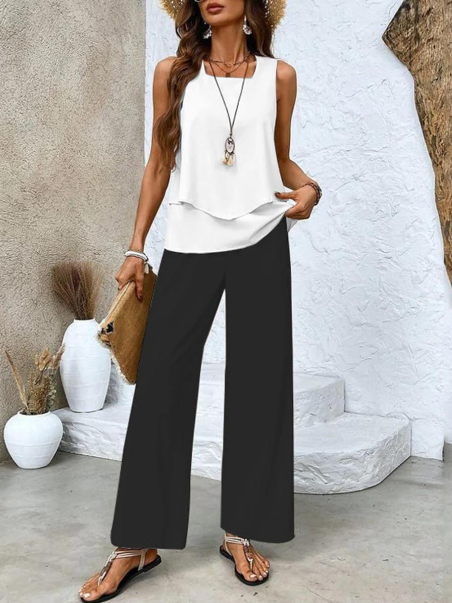 Elegantes Damen Zweiteiler-Set