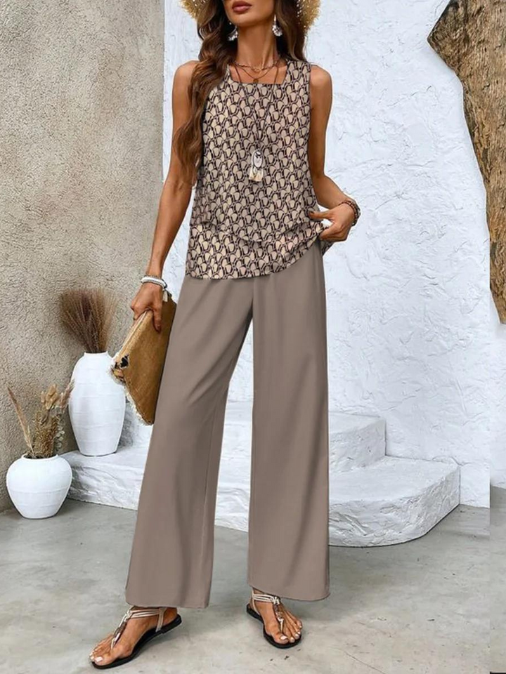 Elegantes Damen Zweiteiler-Set