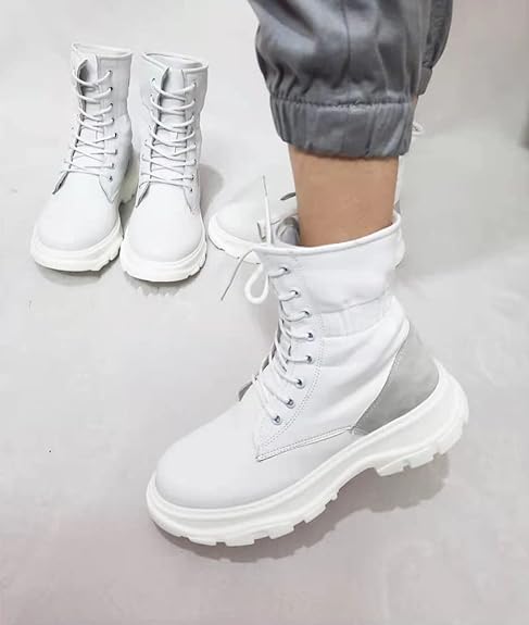 Warme Damen-Schneestiefel mit dicker Sohle