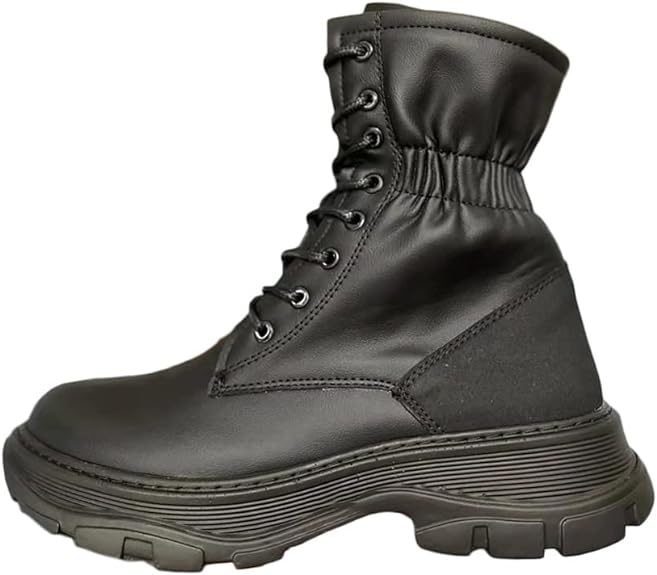 Warme Damen-Schneestiefel mit dicker Sohle