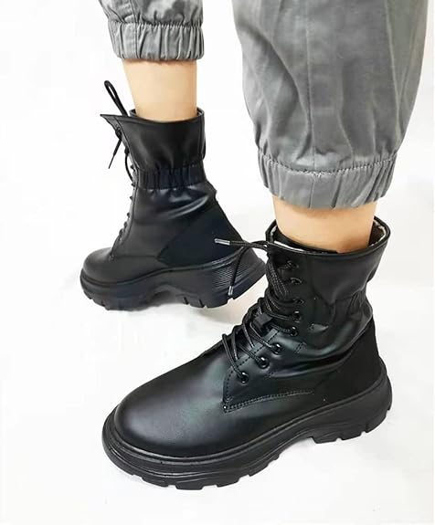 Warme Damen-Schneestiefel mit dicker Sohle