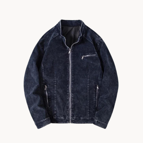 Lässige Klassische Herren Jeansjacke