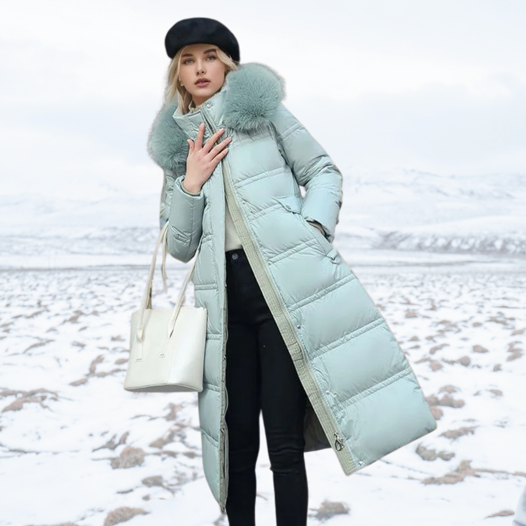 Vanessa Luxuriöse Warme Damen Winterjacke