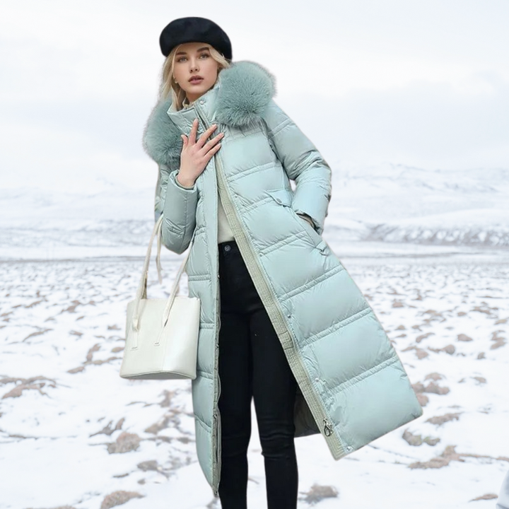 Vanessa Luxuriöse Warme Damen Winterjacke
