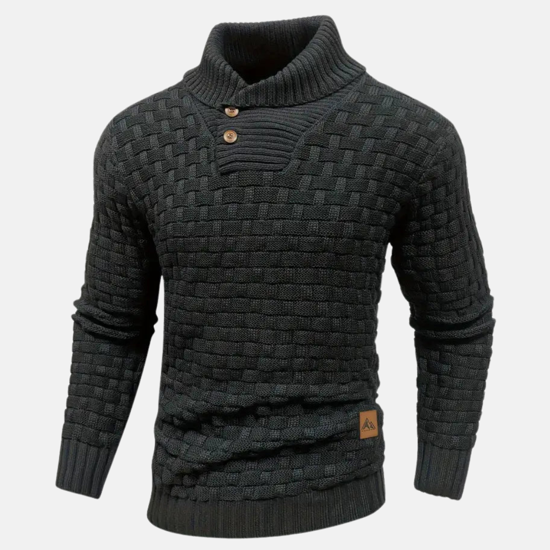 Weicher Klassischer Herren Strickpullover