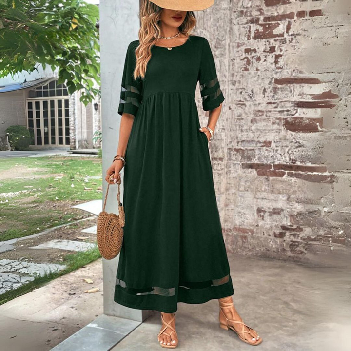 Elegantes langes Damen Kleid