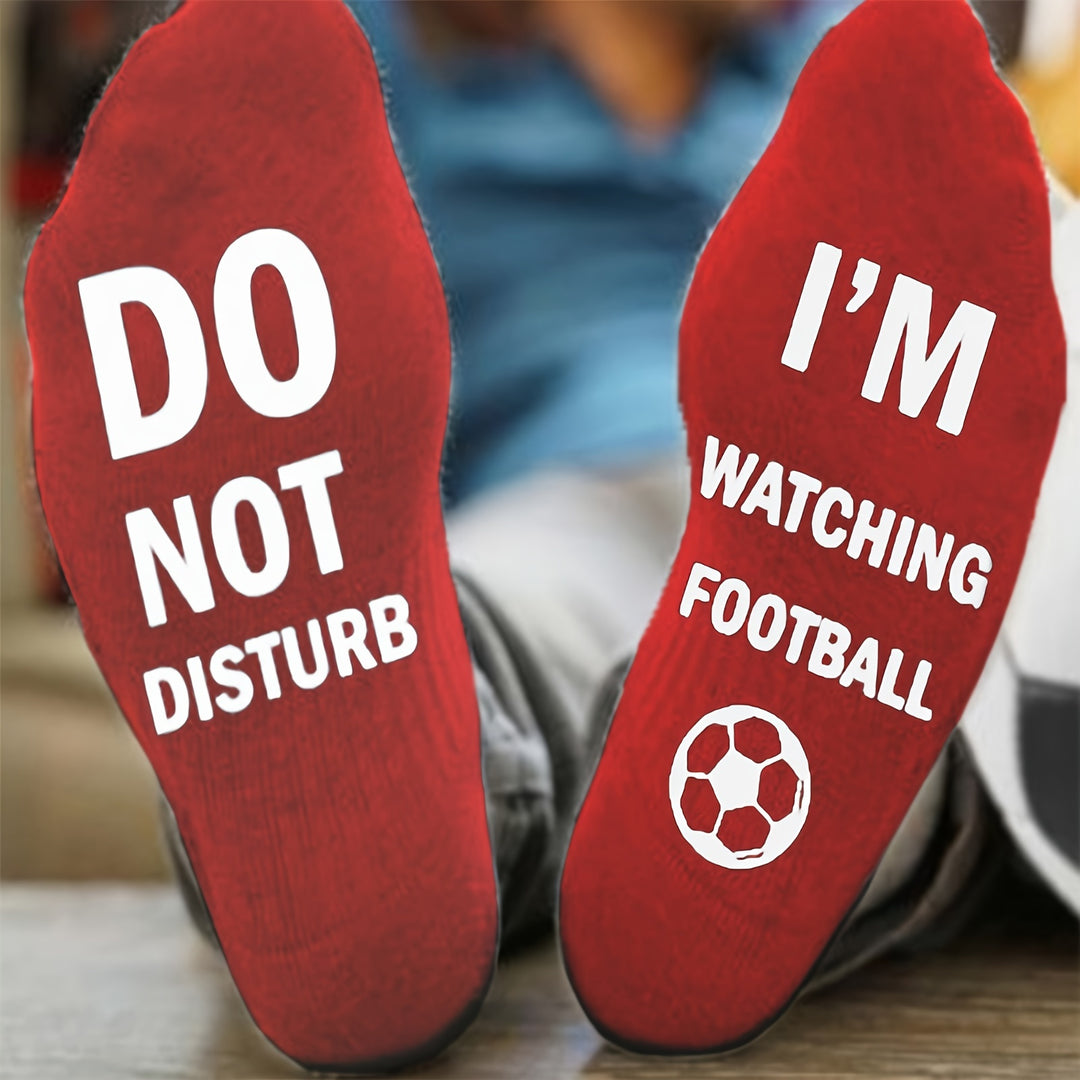 Atmungsaktive Damen Socken mit Fußball-Motiv