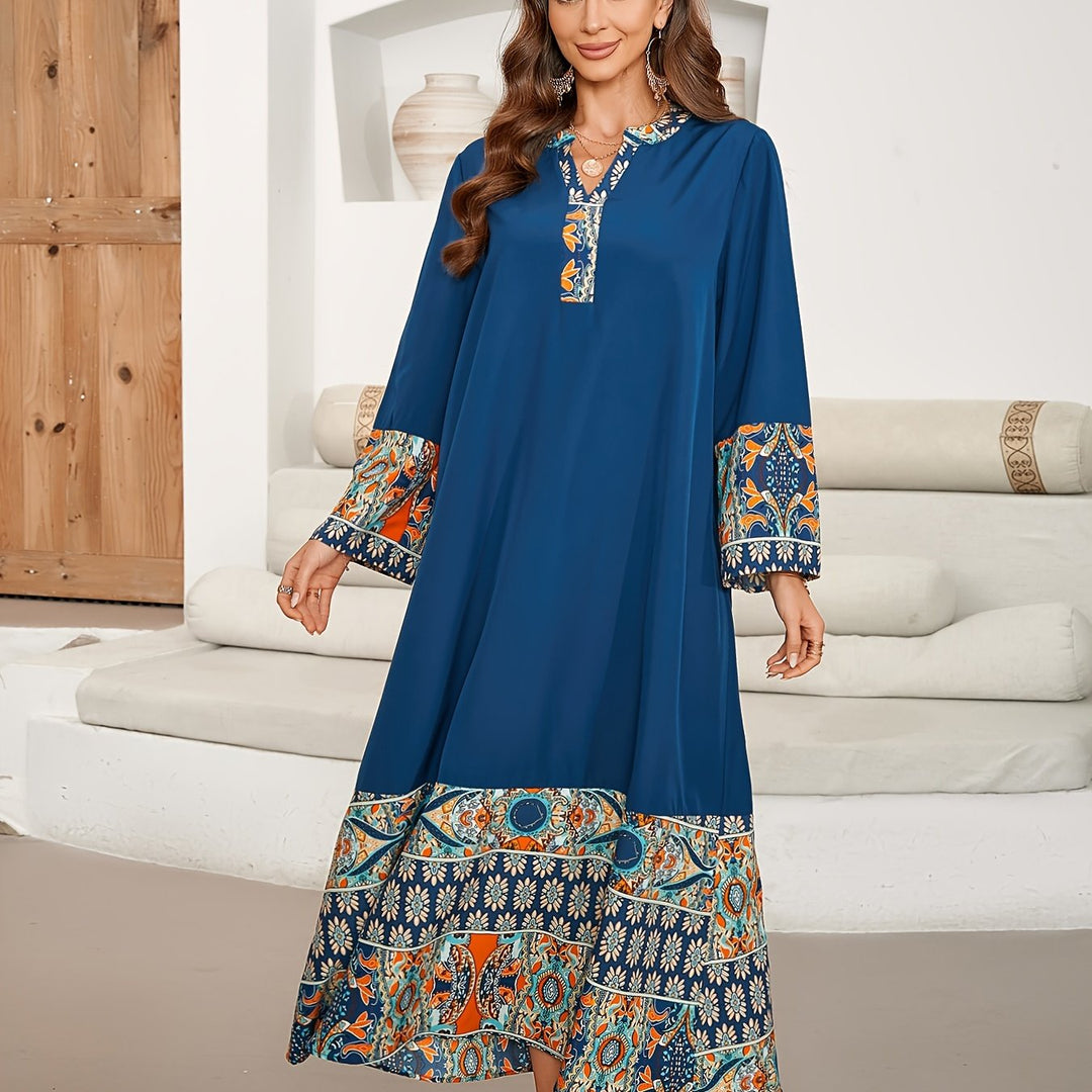 Elegantes Damen Kaftan-Kleid