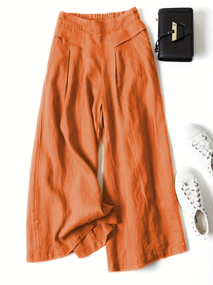 Stylische Weite Damen Hose