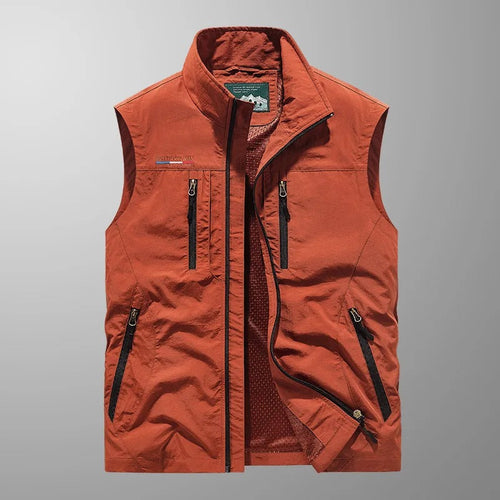 Atmungsaktive Herren Outdoor-Funktionsweste