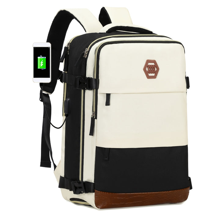 Praktischer Damen Reiserucksack mit Schuhfach und Laptopfach