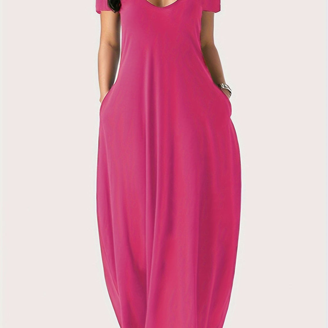 Lässiges Damen Maxikleid