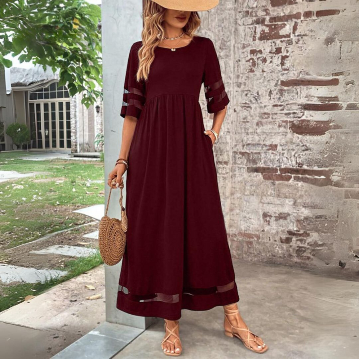 Elegantes langes Damen Kleid