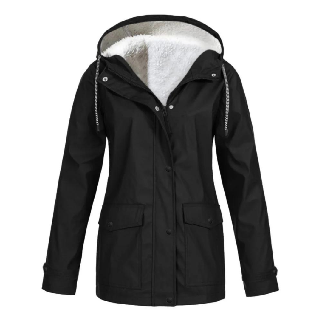 Aileen Wärmende Damen Regenjacke mit Fleece