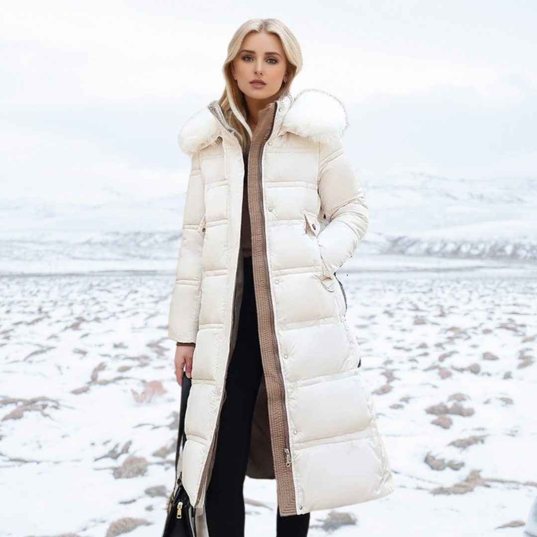 Vanessa Luxuriöse Warme Damen Winterjacke