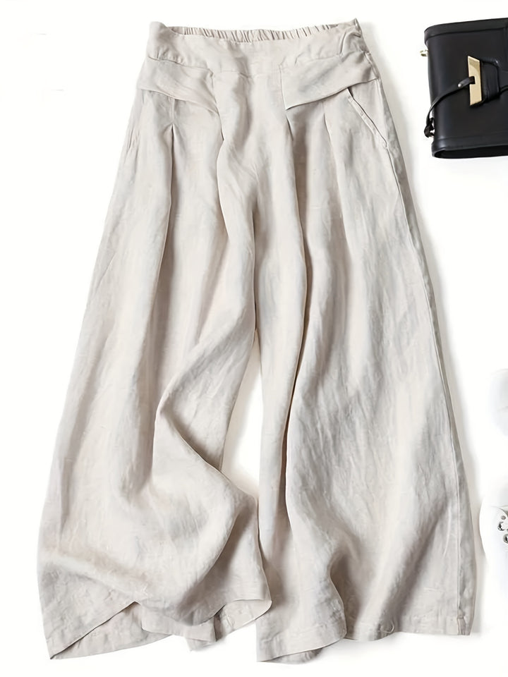 Stylische Weite Damen Hose