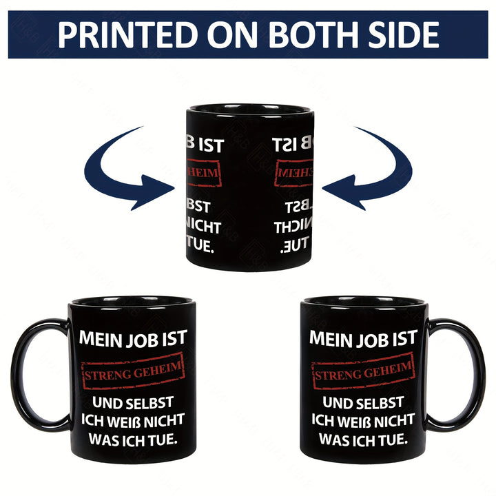 Lustige Damen Kaffeetasse mit Spruch