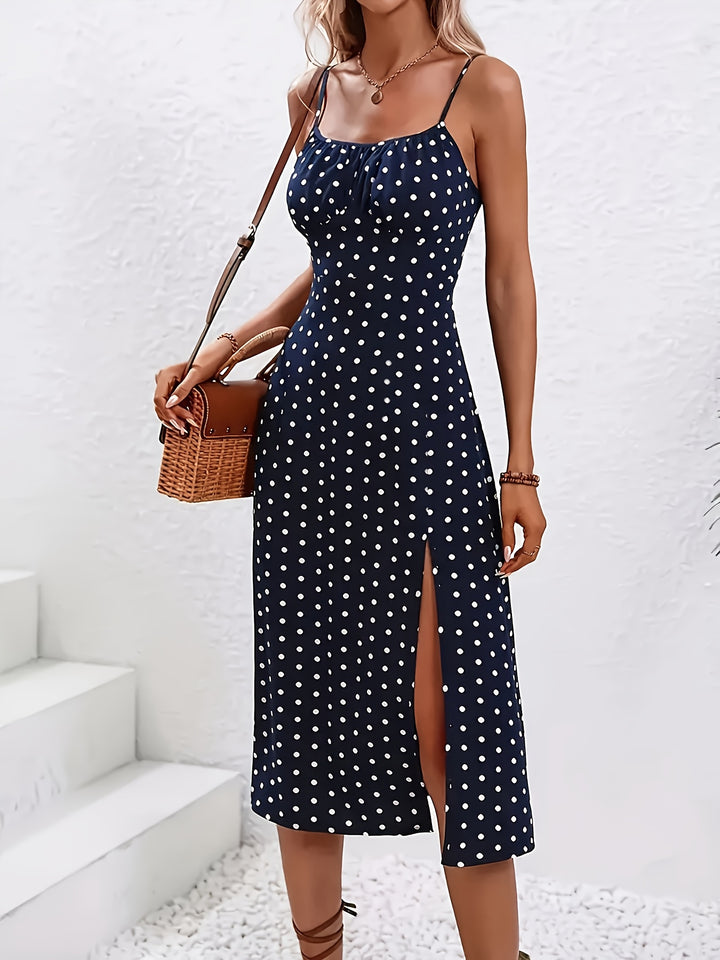 Elegantes Damen Midi-Kleid