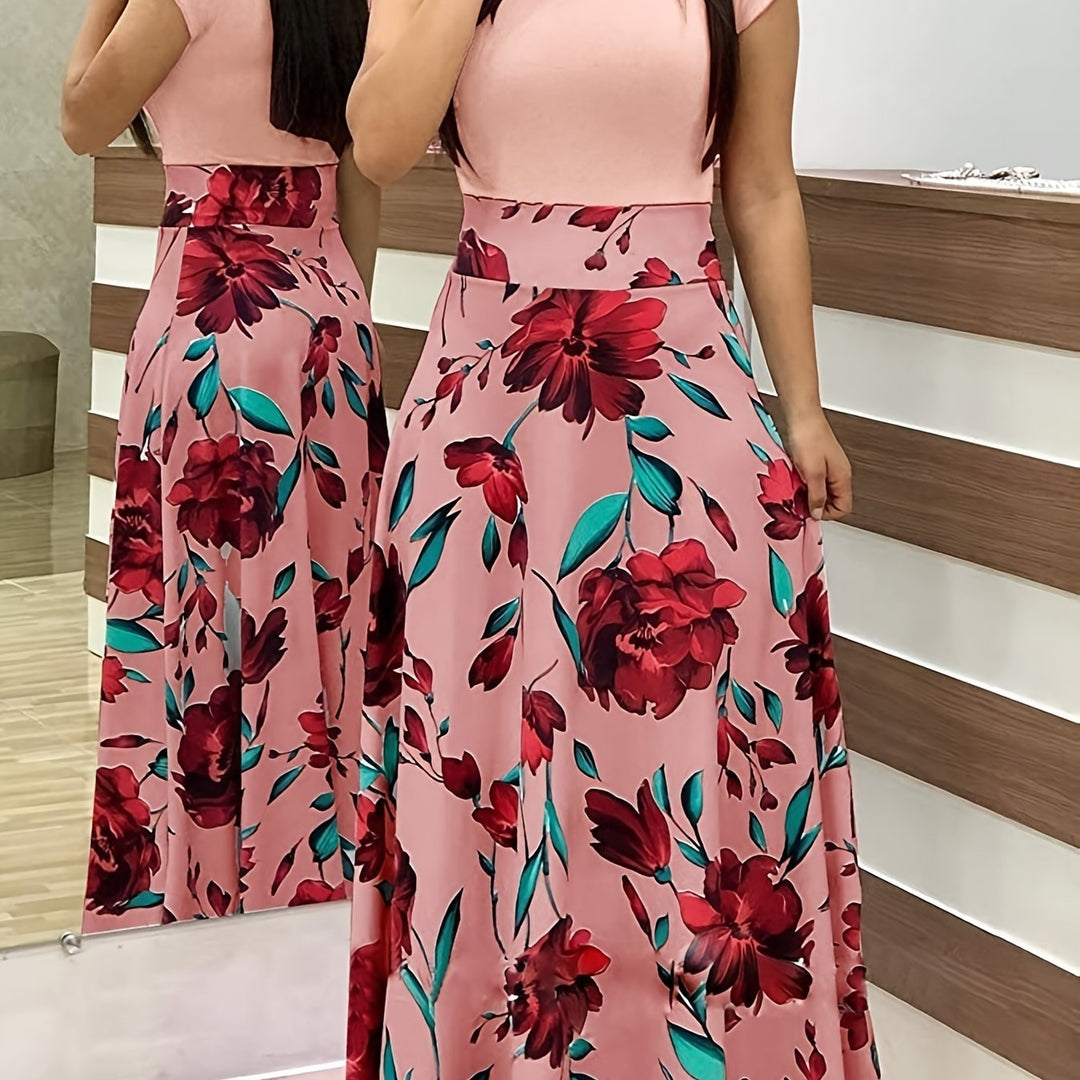 Elegant Damen Maxikleid