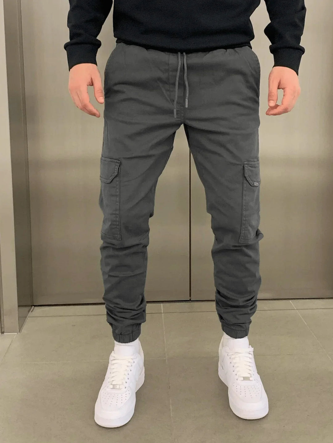 Stefano Flexible Herren Cargohose