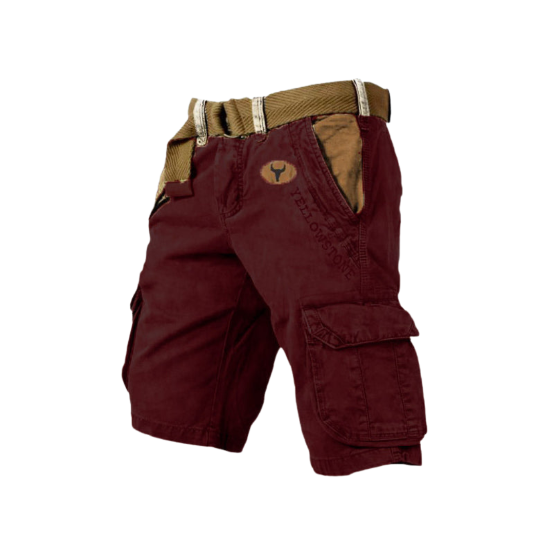 Yellow Stone Lässige Herren Shorts mit Taschen