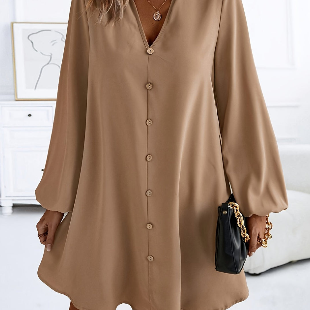 Leichtes Damen A-Linien Kleid