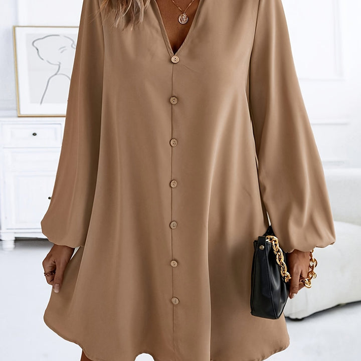 Leichtes Damen A-Linien Kleid