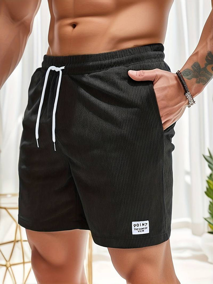 ALESSIO Lässige Herren Cord-Shorts