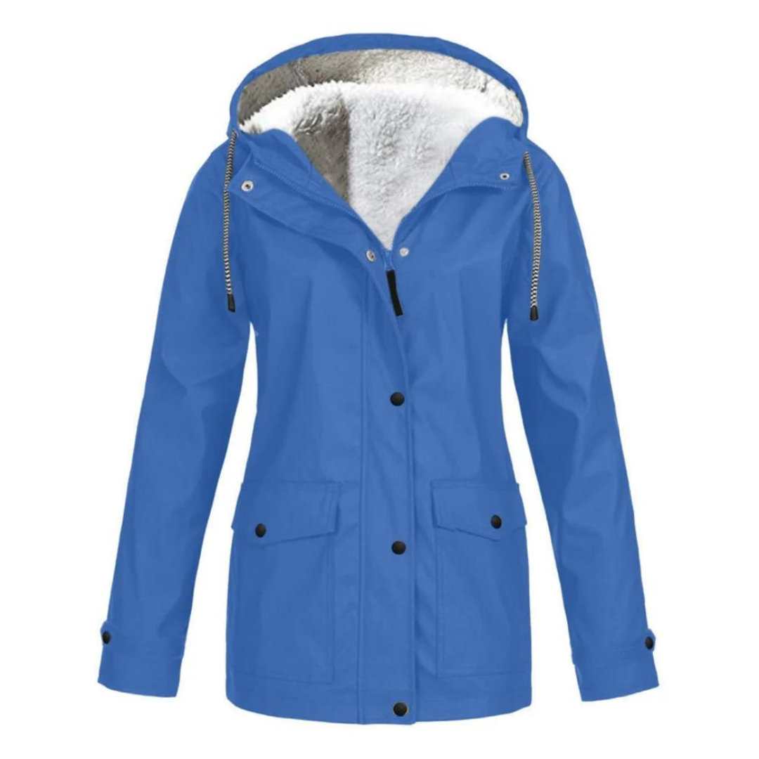 Aileen Wärmende Damen Regenjacke mit Fleece