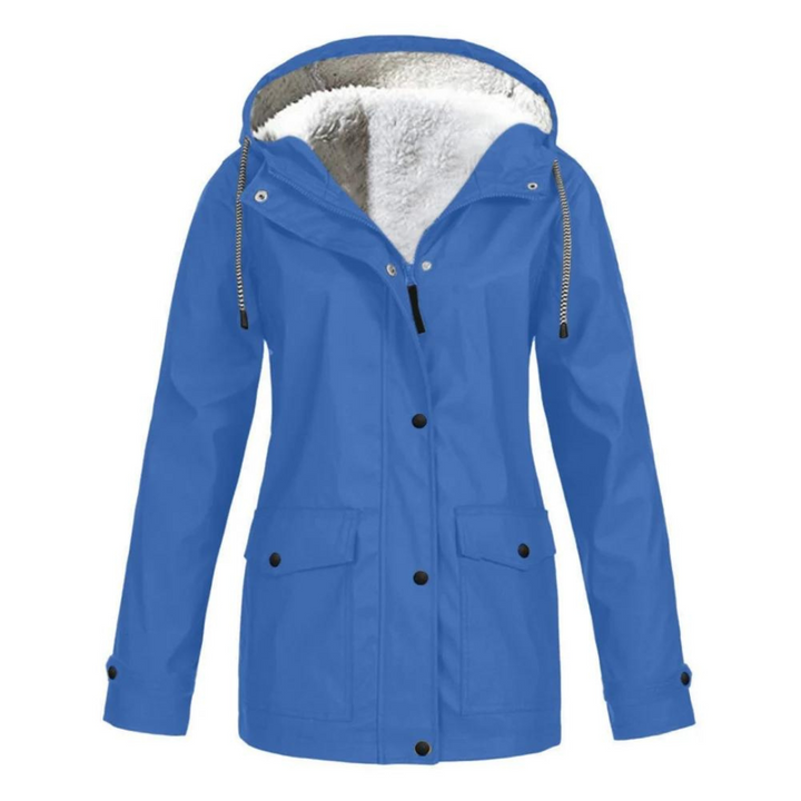 Aileen Wärmende Damen Regenjacke mit Fleece
