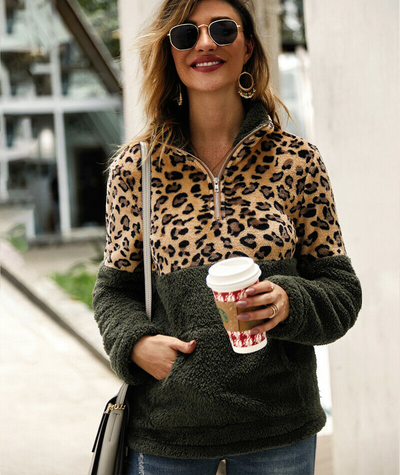 Tanja - Kuscheliger Damen Pullover mit Kragen