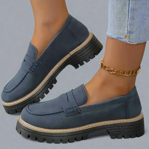 Elegante Luxuriöse Damen Loafers