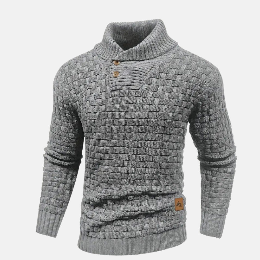 Weicher Klassischer Herren Strickpullover