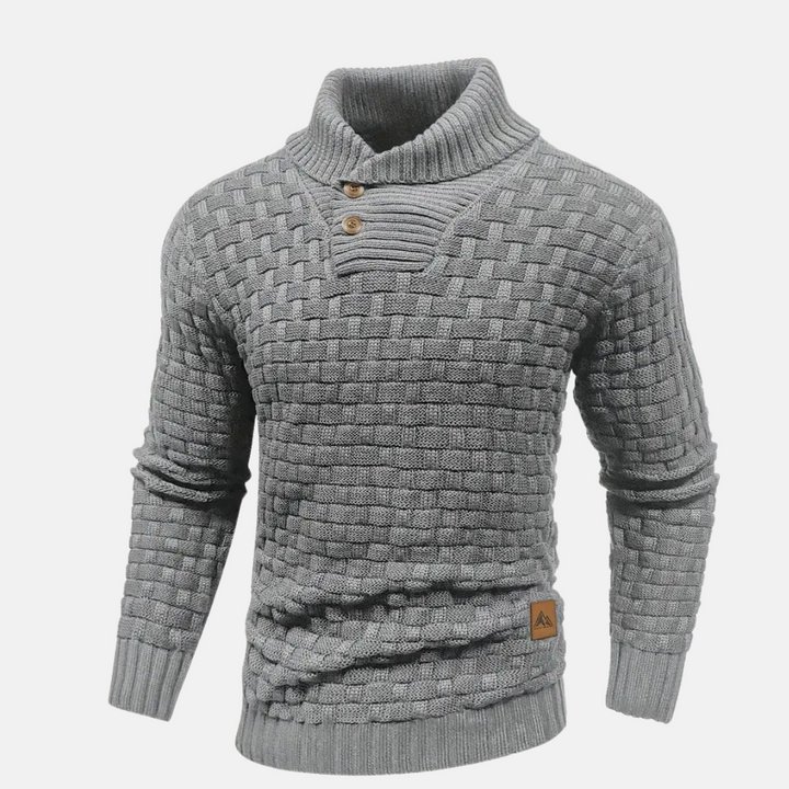 Weicher Klassischer Herren Strickpullover