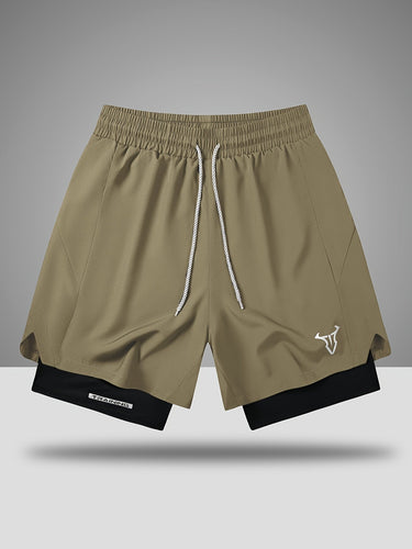 Sportliche Herren Shorts mit geometrischem Muster