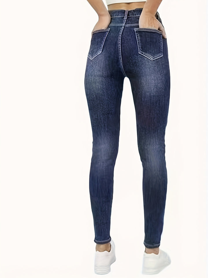 Warm gefütterte Damen Winterjeans