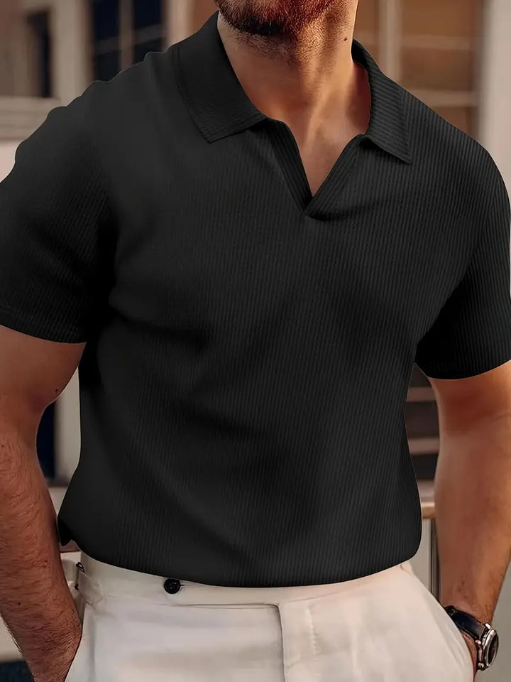 Loro Lässiges Herren Poloshirt