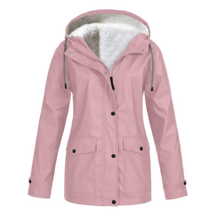 Aileen Wärmende Damen Regenjacke mit Fleece